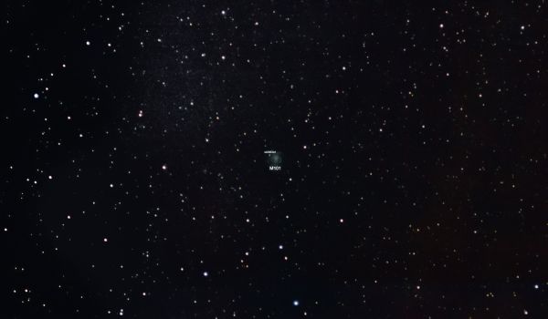 M101 and supernova sn2023ixf - Astrophotography