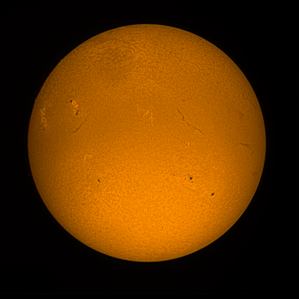 The Sun on February 12, 2023 - Astrophotography
