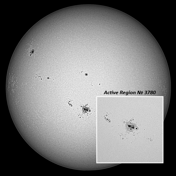 Solar Activity 10.08.24 (Open House at PRAO FIAN) - Astrophotography