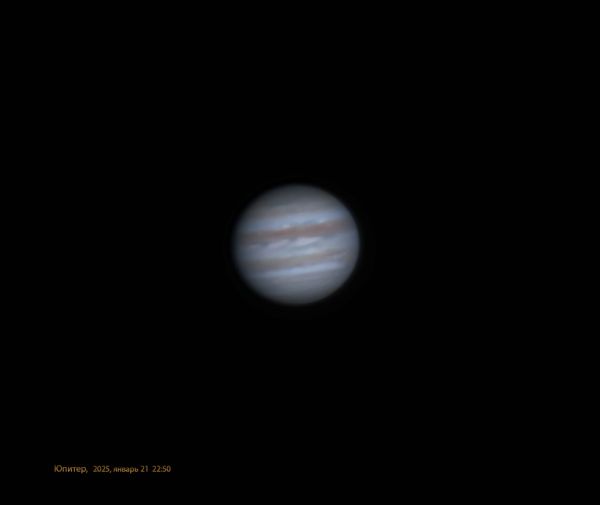 Jupiter 21.01.2025 - Astrophotography