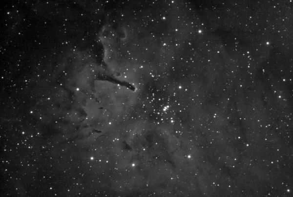 The Cosmic Stick (NGC 6820) - Astrophotography