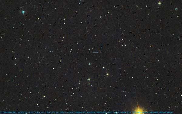 253P/PanSTARRs - Astrophotography
