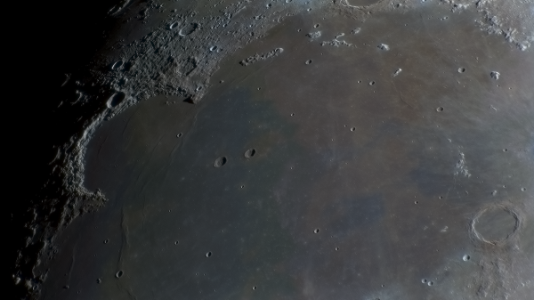 Sinus Iridum & Mare Imbrium - Astrophotography