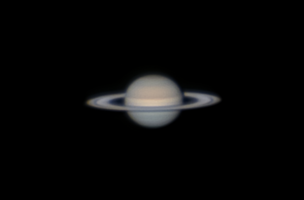 Saturn  01.08.2023. Altitude 18° - Astrophotography