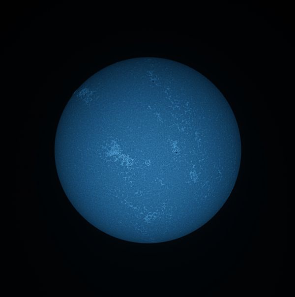 The Sun in CaK on April 12, 2023 - Astrophotography