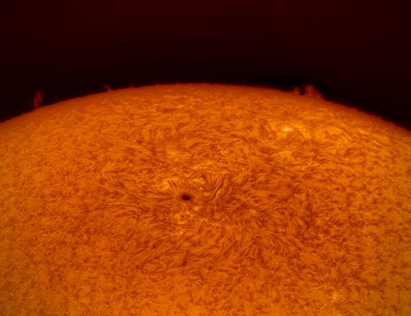 New active region 3040, June 23, 2022 - Astrophotography