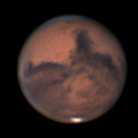 Mars rotation, 10.06.2020 - Astrophotography