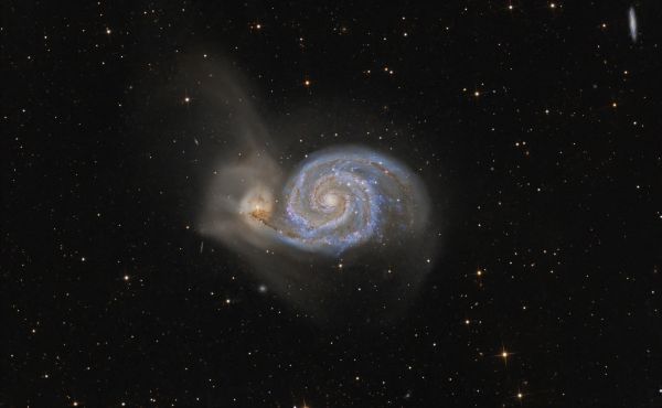 M51 - The Whirlpool Galaxy - Astrophotography