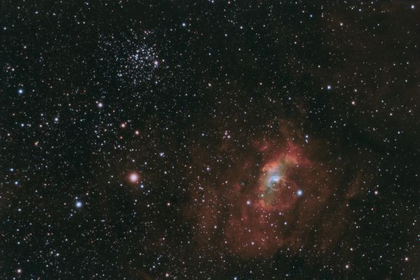 New V1405 Cas during its outburst - Astrophotography