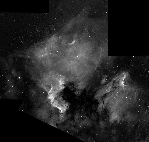 NGC7000 - The North america Nebula - Astrophotography