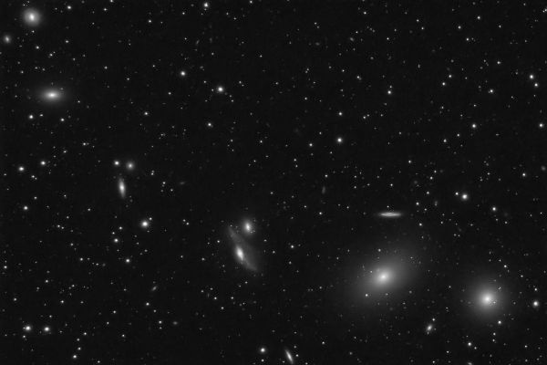 Markarian's Chain - Astrophotography