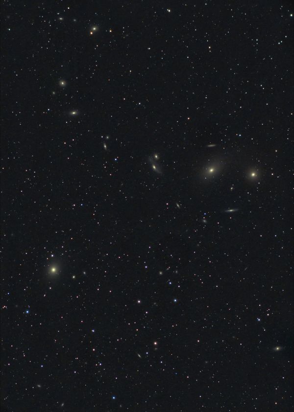 Markarian's Chain, M87, and others... - Astrophotography