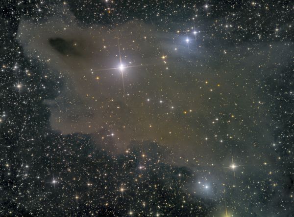 LDN 1235 (Shark), VDB 150, VDB 149 - Astrophotography