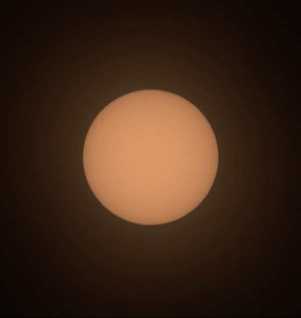 Partial solar eclipse - Astrophotography