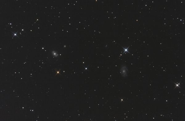 NGC 4151, NGC 4145 - Astrophotography