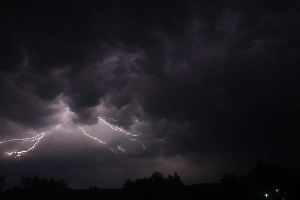 Severe thunderstorm in Novosibirsk - Astrophotography