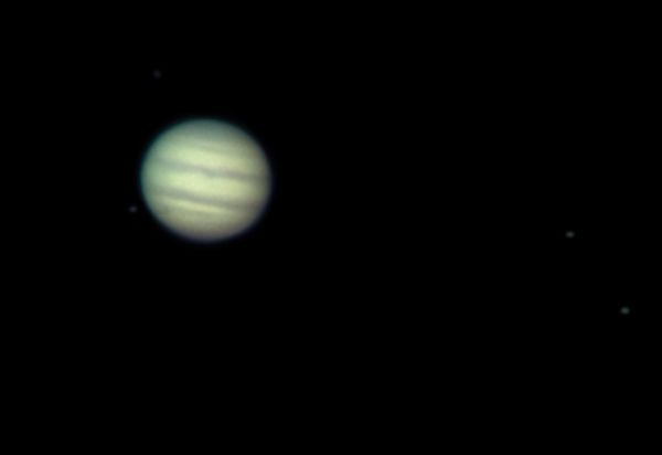 Jupiter with its moons - Astrophotography