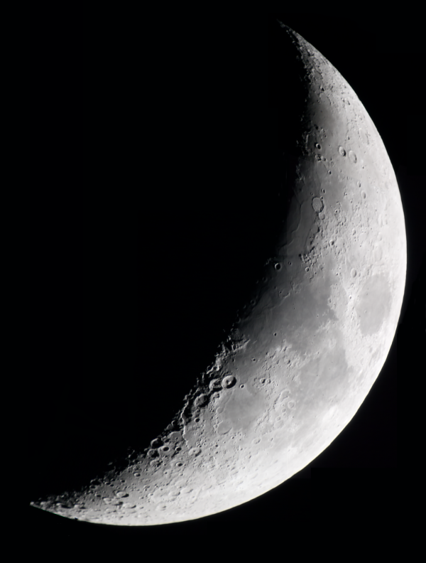 Moon on April 10, 2019 - Astrophotography