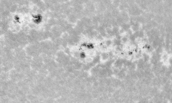 Life AR4056 and 4048 in CaK for 37min. 07-04-2025 - Astrophotography