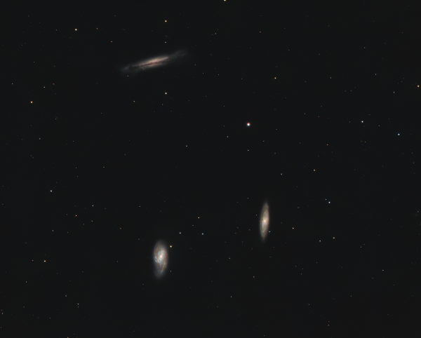Leo triplet - Astrophotography