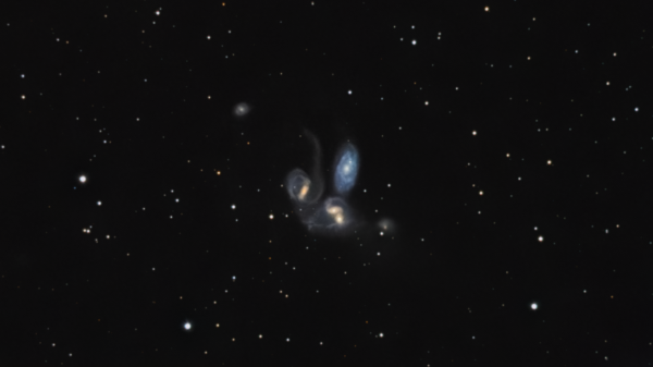 Stephan's Quintet (NGC 7317, NGC 7318A, NGC 7318B, and NGC 7319) - Astrophotography