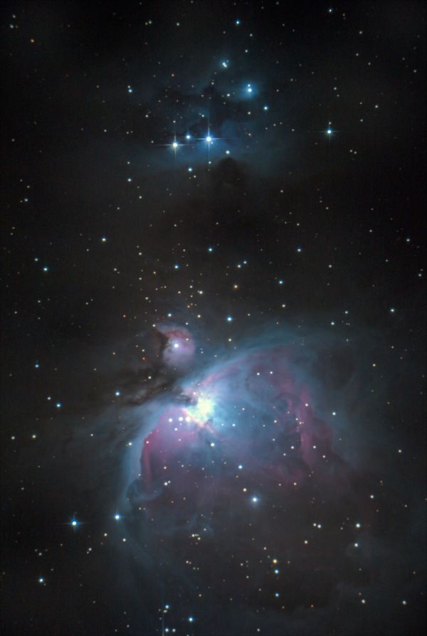 M42 - The Orion Nebula and the Running Man Nebula. - Astrophotography
