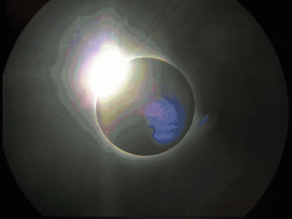 Animation of the total eclipse phase in 2008. - Astrophotography