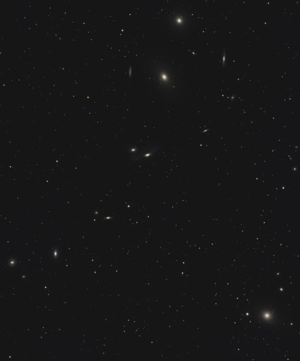 Markarian's Chain - Astrophotography
