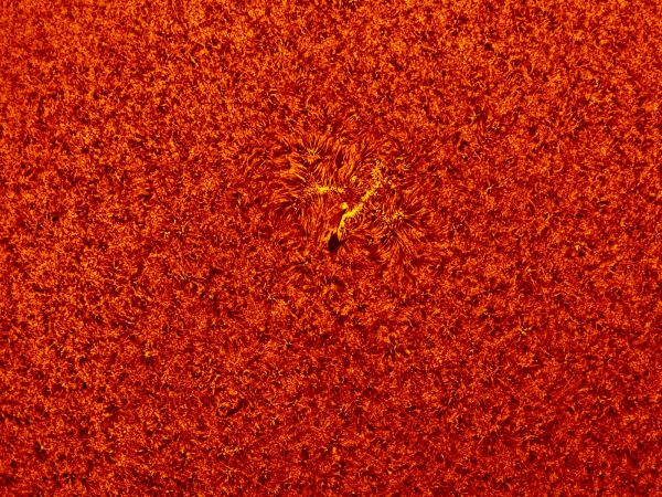 2018.05.09 Sun AR2708 H-Alpha - Astrophotography