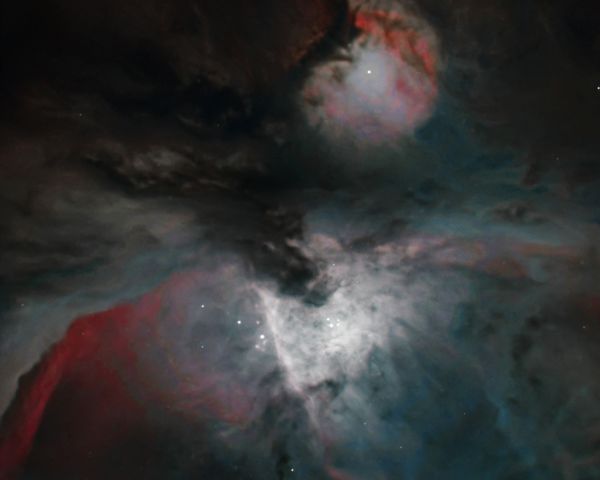The Trapezium in Orion - Astrophotography