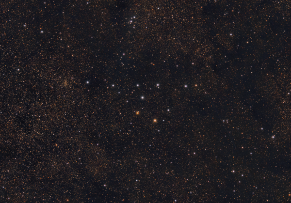 The cluster Al-Sufi Cr 399, also known as Brocchi's Cluster, or the 
