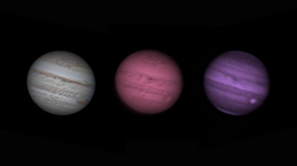 Jupiter collage - Astrophotography