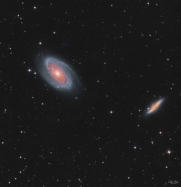 M81 Bode galaxy & M82 Cigar galaxy - Astrophotography