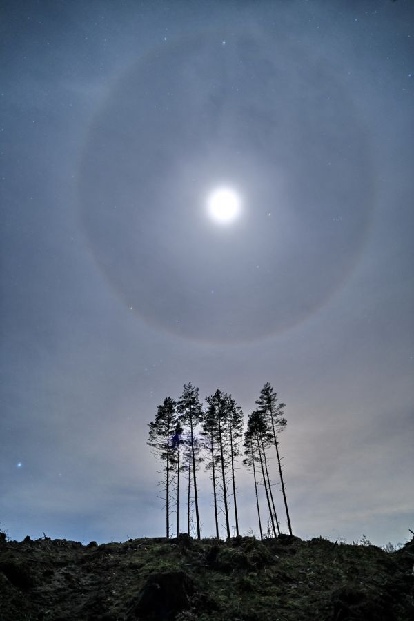 Moon Halo 02.2023 - Astrophotography