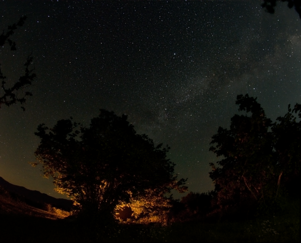 Under the night sky or by the campfire - Astrophotography