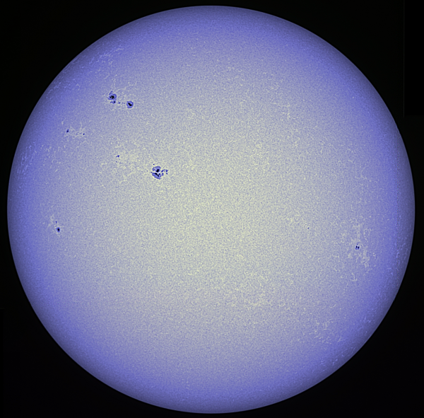 Sun in the Ca-K line (color). 19.04.25 (AstroFest 2025) - Astrophotography