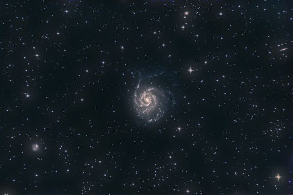 Galaxia del Molinete, M101 - Astrophotography