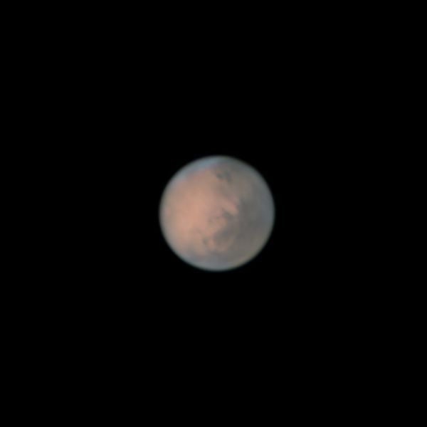 Mars, December 2, 2022 - Astrophotography