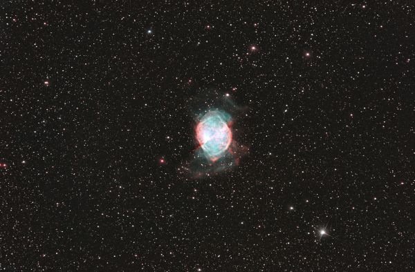 M27. The Dumbbell Nebula (HDR) - Astrophotography