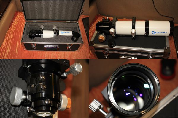 APO triplet with FPL53, DeepSky 80/480 - Astrophotography