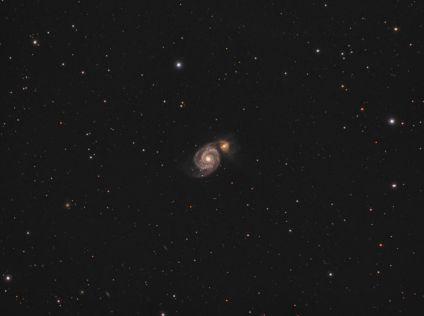 M51 Whirlpool Galaxy - Astrophotography