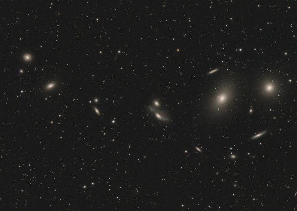 Markarian's Chain - Astrophotography