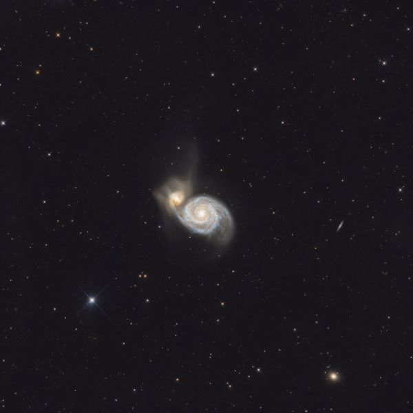 M51, NGC5195 - Astrophotography