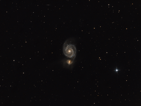 Galaxy M51 (Whirlpool) - Astrophotography