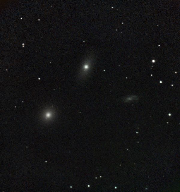 M105, NGC 3384, NGC 3389 - Astrophotography