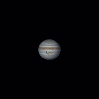 Jupiter, July 12, 2021 (rotation over 30 minutes) - Astrophotography