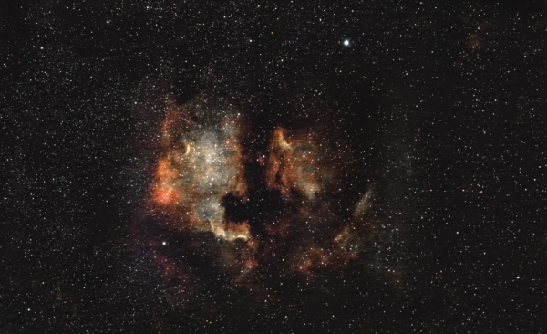 North America NGC 7000, Pelican IC 5070. From 29-30.08.2024 - Astrophotography