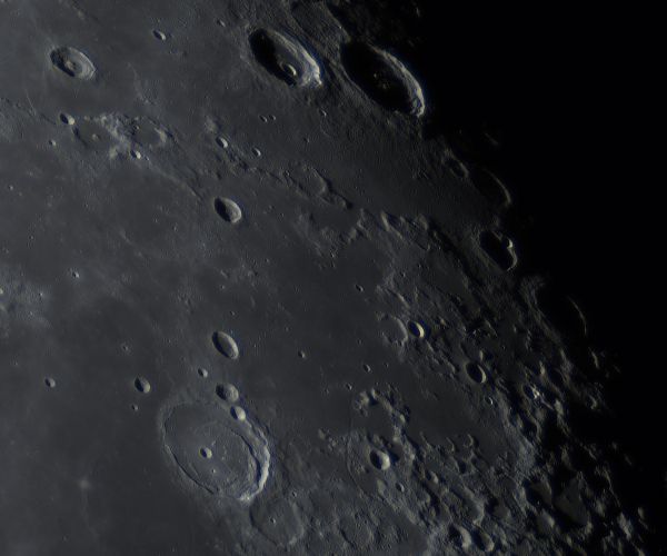 Byrgius, Hercules, Atlas, Posidonius - Astrophotography