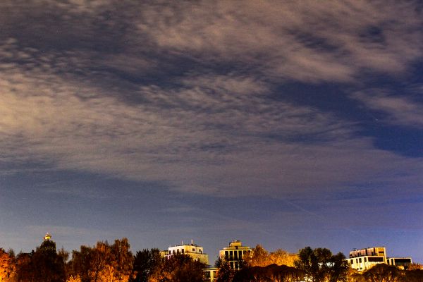 C/2023 A3 (Tsuchinshan-ATLAS) over St. Petersburg - Astrophotography