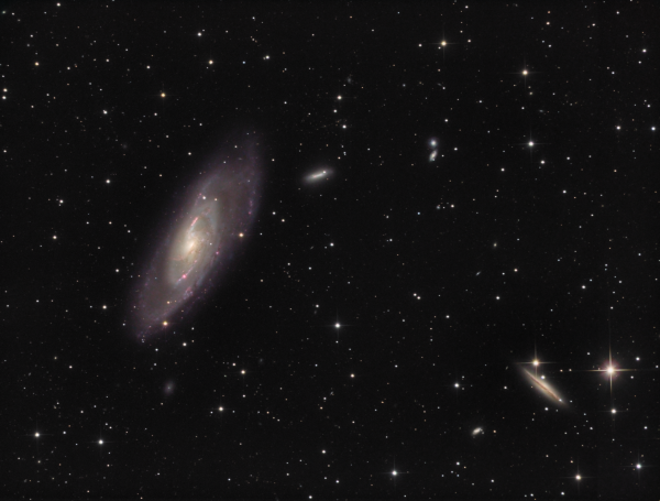 M 106 and friends Ha_LRGB - Astrophotography